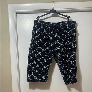 Nautical Anchor Print Shorts NWT xl